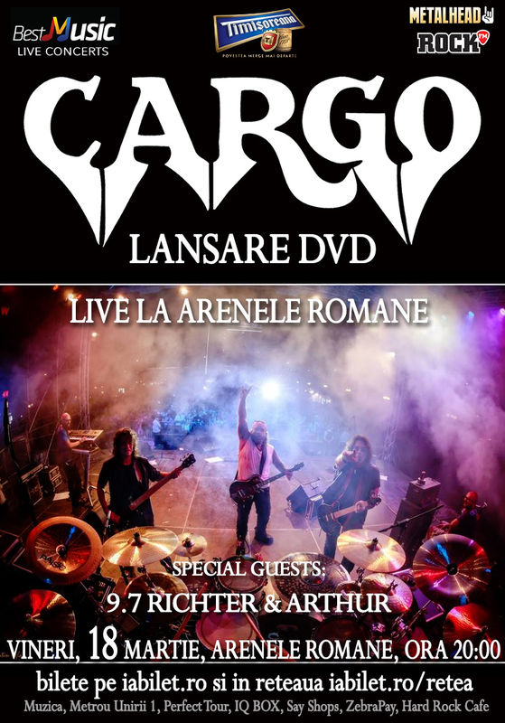 Cargo au fost premiati de Presedintele Romaniei la Cotroceni. Programul concertului de vineri